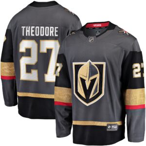 Shea Theodore Vegas Golden Knights Alternate Premier Breakaway Player Jersey - Gray