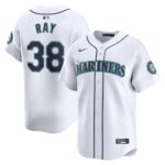 Men's Seattle Mariners Robbie Ray  White Home Limited Player Jersey