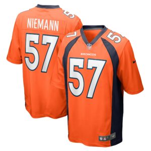 Ben Niemann Denver Broncos Team Game Jersey -  Orange