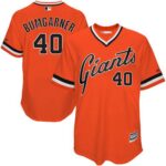 San Francisco Giants #40 Madison Bumgarner Orange 1978 Turn Back The Clock Stitched jerseys