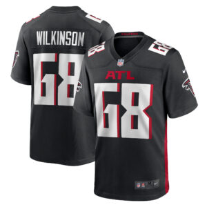 Elijah Wilkinson Atlanta Falcons  Game Jersey - Black