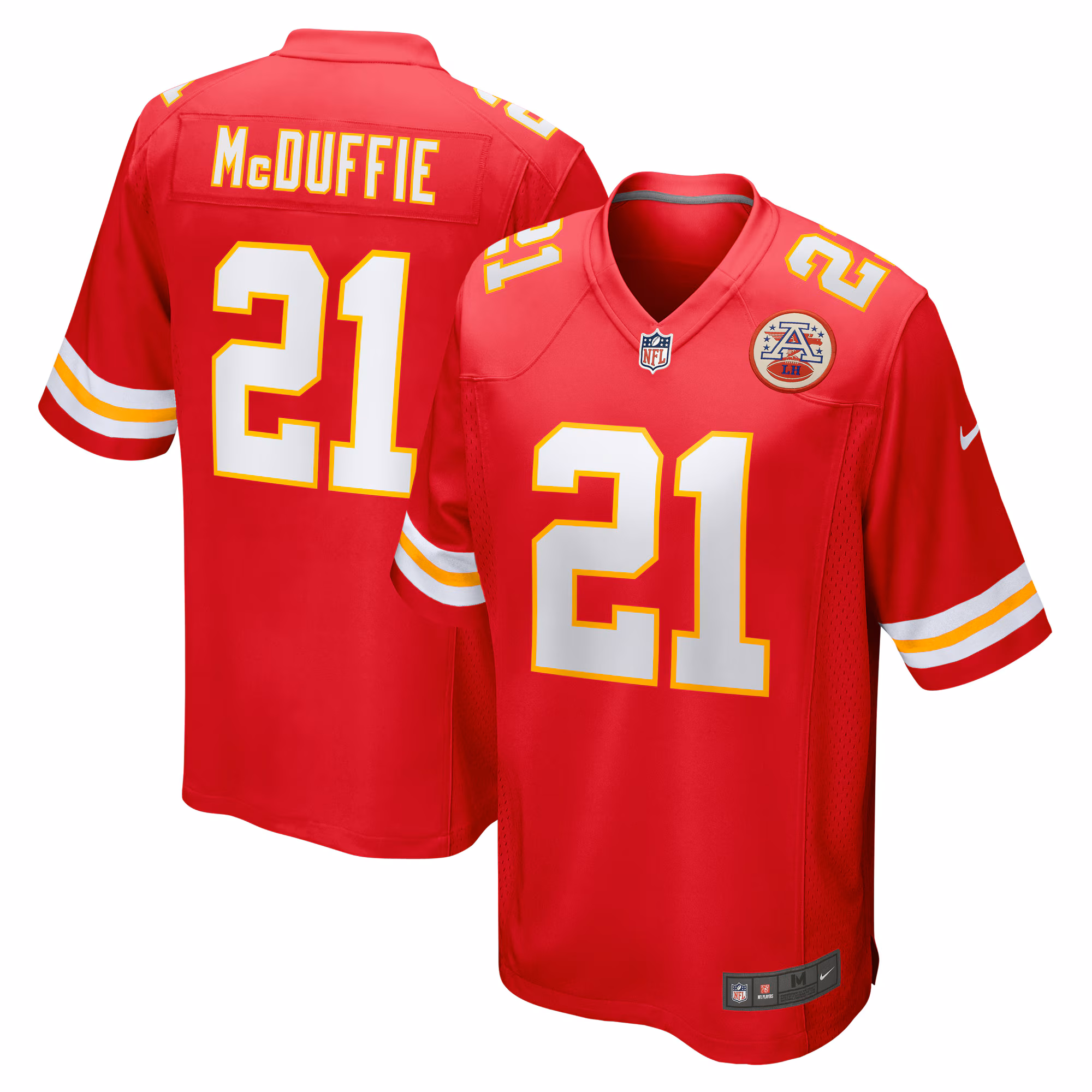Trent McDuffie Kansas City Chiefs Player Game Jersey - Red