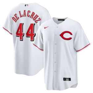 Cincinnati Reds Elly De La Cruz #44 White Alternate 2 Replica Jersey