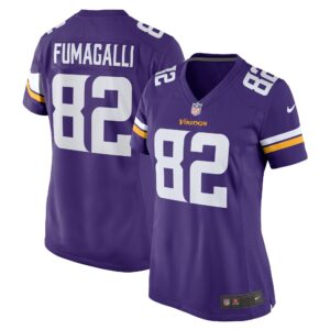 Troy Fumagalli Minnesota Vikings Women's  Game Jersey -  Purple