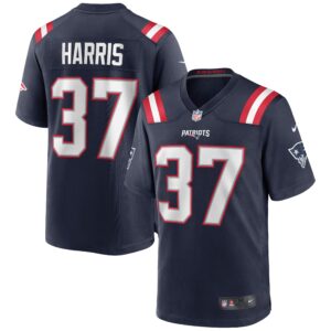 Damien Harris New England Patriots  Game Jersey - Navy