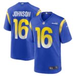 Tyler Johnson Los Angeles Rams Team Game Jersey -  Royal
