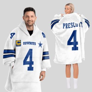 Adult D.P 4 Captain Dalllas Football Unisex Blanket Hoodie