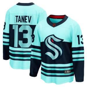 Brandon Tanev Seattle Kraken Special Edition 2.0 Breakaway Player Jersey - Teal