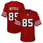 George Kittle San Francisco 49ers  Youth Alternate Game Jersey - Scarlet