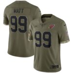 J.J. Watt Arizona Cardinals  2022 Salute To Service Limited Jersey - Olive