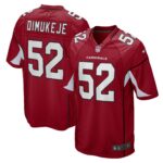 Victor Dimukeje Arizona Cardinals  Player Game Jersey - Cardinal
