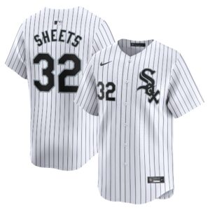 Men's Chicago White Sox Gavin Sheets  White Home Limited Player Jersey