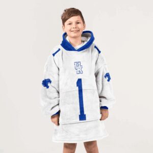 Kid #1 Kentucky Football Unisex Blanket Hoodie