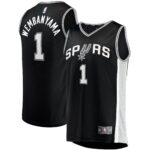 Victor Wembanyama San Antonio Spurs  2023 Draft First Round Pick Fast Break Replica Jersey - Icon Edition - Black