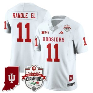Randle El #11 Ndiana Hoosiers Indiana H Vapor Limited Football Jersey - Rose Bowl Champions - All Stitched