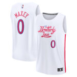 Tyrese Maxey Philadelphia 76ers  2022/23 Fastbreak Jersey - City Edition - White