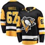 Rickard Rakell Pittsburgh Penguins Home Breakaway Player Jersey - Black