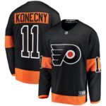Travis Konecny Philadelphia Flyers Alternate Breakaway Player Jersey - Black
