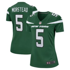Thomas Morstead New York Jets  Women's Game Player Jersey - Gotham Green