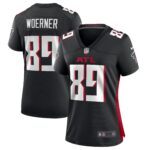 Women's Atlanta Falcons Charlie Woerner #89 Black Game Jersey