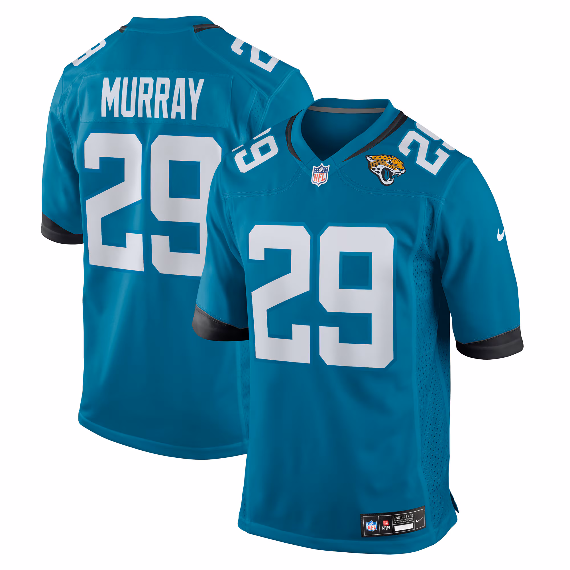 Eric Murray #29 Jacksonville Jaguars Team Game Jersey - Teal