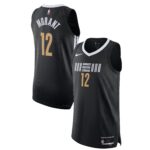 Men's Memphis Grizzlies Ja Morant  Black 2023/24 Authentic Jersey - City Edition
