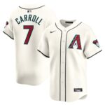 Men's Arizona Diamondbacks Corbin Carroll  White Home Limited Player Jersey