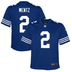 Carson Wentz Indianapolis Colts  Youth Alternate Game Jersey - Royal