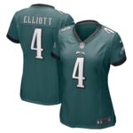 Jake Elliott Philadelphia Eagles  Women's Game Jersey - Midnight Green