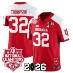 Anthony Thompson #32 Indiana Hoosiers Vapor Limited Football Jersey - 2025 National Champions - All Stitched