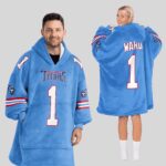 Adult C.W 1 Tennessee Football Unisex Blanket Hoodie