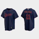 Men's Minnesota Twins #11 Jorge Polanco Navy 2020 Cool Base Alternate Jersey