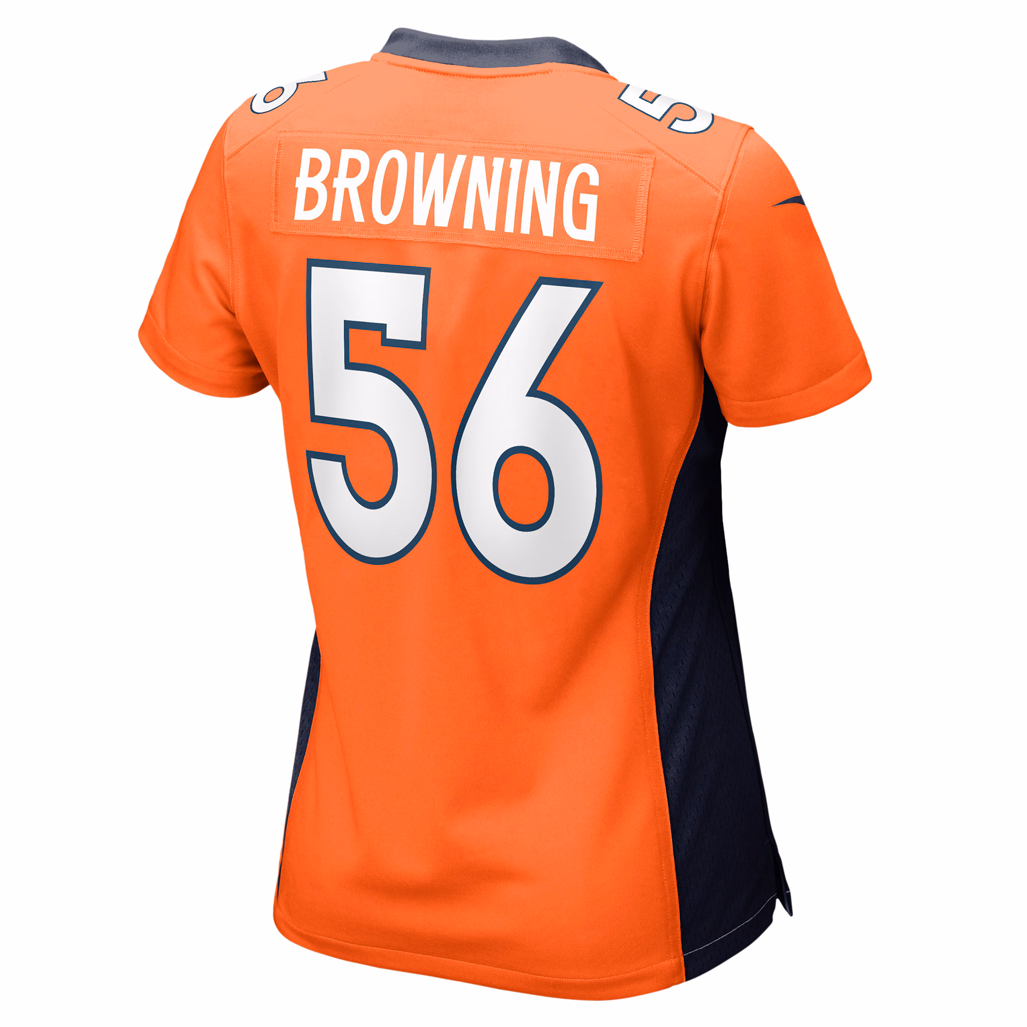 Baron Browning Denver Broncos Women's Game Jersey - Orange - Image 3