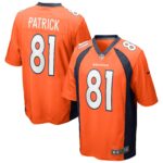 Tim Patrick Denver Broncos  Game Jersey - Orange
