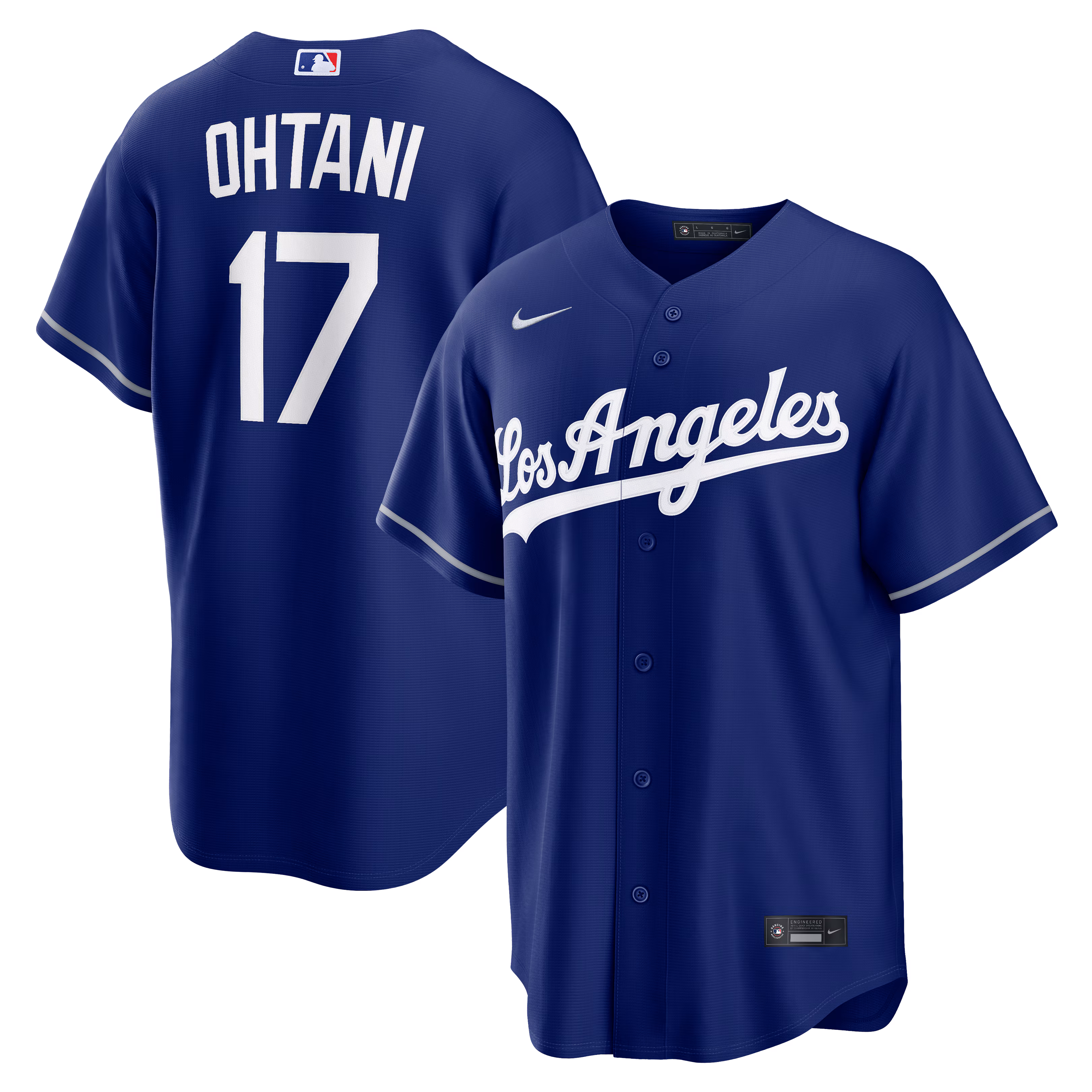 Los Angeles Dodgers Shohei Ohtani #17 Royal Alternate Replica Jersey