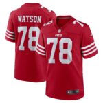 Leroy Watson San Francisco 49ers  Home Game Player Jersey - Scarlet