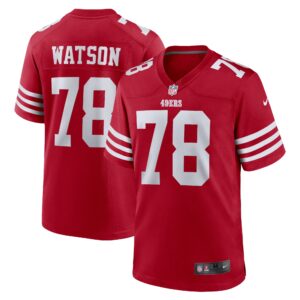 Leroy Watson San Francisco 49ers  Home Game Player Jersey - Scarlet