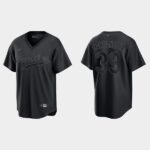 Men's Brooklyn Dodgers #39 Roy Campanella Pitch Black Fashion Cool Base Jersey - Black