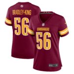 Will Bradley-King Washington Commanders  Women's Game Player Jersey - Burgundy