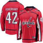 Martin Fehervary Washington Capitals Home Breakaway Player Jersey - Red