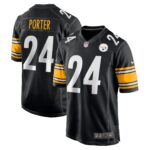 Joey Porter Jr. Pittsburgh Steelers  2023 Draft Pick Game Jersey - Black