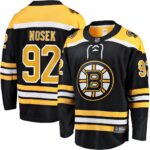 Tomas Nosek Boston Bruins Home Breakaway Player Jersey - Black