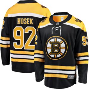Tomas Nosek Boston Bruins Home Breakaway Player Jersey - Black