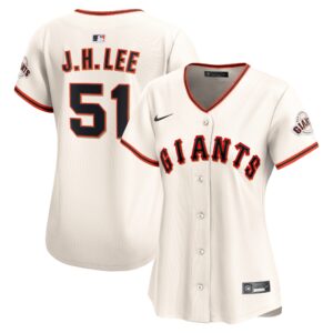 Women's San Francisco Giants Jung Hoo Lee #51 Cream Home Limited Jersey