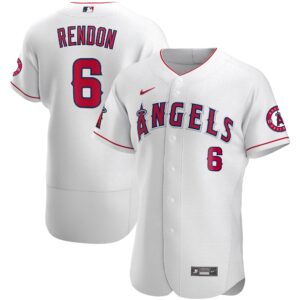 Los Angeles Angels Anthony Rendon #6 White Authentic Player Jersey