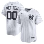 New York Yankees White Home Limited Pick-A-Player Retired Roster Jersey