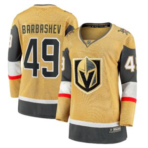 Ivan Barbashev Vegas Golden Knights Women's Home Breakaway Jersey - Gold