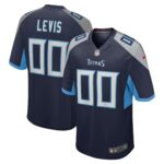 Will Levis Tennessee Titans  2023 Draft Pick Game Jersey - Navy