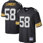 Jack Lambert Pittsburgh Steelers Legacy Replica Jersey - Black