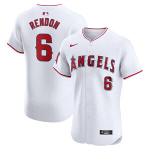 Los Angeles Angels Anthony Rendon #6 White Home Elite Player Jersey